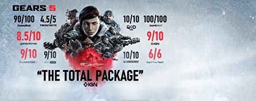 Gears 5 Standard Edition Xbox One - Xbox One Console exclusive - ESRB Rated Mature (17+) - Action/Adventure game - Delivers brutal action across 5 modes - Multiplayer Supported