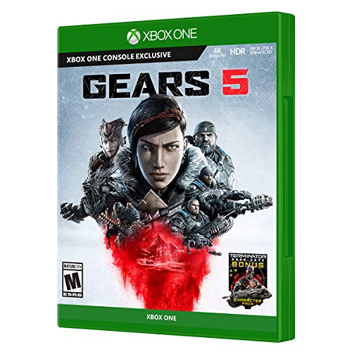 Gears 5 Standard Edition Xbox One - Xbox One Console exclusive - ESRB Rated Mature (17+) - Action/Adventure game - Delivers brutal action across 5 modes - Multiplayer Supported