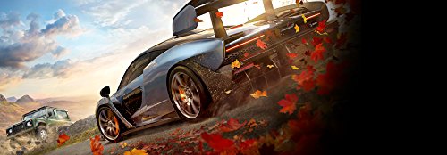 Forza Horizon 4 Xbox One - Xbox One supported - ESRB Rated E (Everyone) - Racing Game - Collect over 450 cars - Race. Stunt. Create. Explore - Xbox One X Enhanced