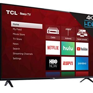 TCL 43S425 43 Inch 4K Ultra HD Smart ROKU LED TV (2018)