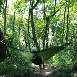 CHULIM Double Camping Hammock with Tree Hanging Kit and 12kn Aluminum Wiregate Carabiner. 118"L x 78"W,Lightweight Portable Camping Gear.Parachute Nylon Hammock for Camping,Travel,Backpacking,Beach.