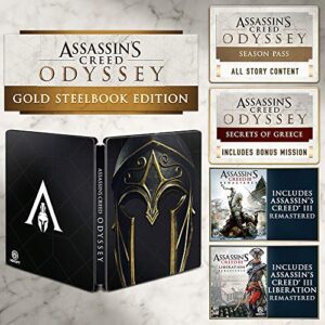 Assassin's Creed Odyssey - PlayStation 4 Gold Steelbook Edition