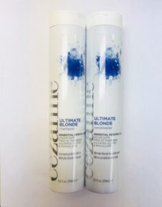 cezanne ultimate blonde shampoo & conditioner set 8.5 oz.