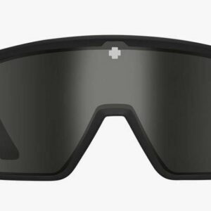 SPY Monolith Sunglasses Matte Black with Happy Gray Green Polar Black Spectra Mirror Lens