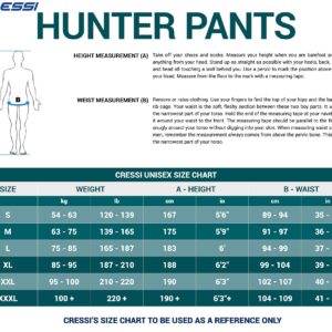 Cressi Hunter Rash Guard Pants, Camo Blue, XL