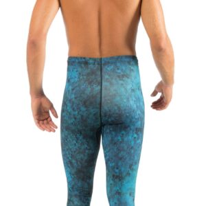 Cressi Hunter Rash Guard Pants, Camo Blue, XL