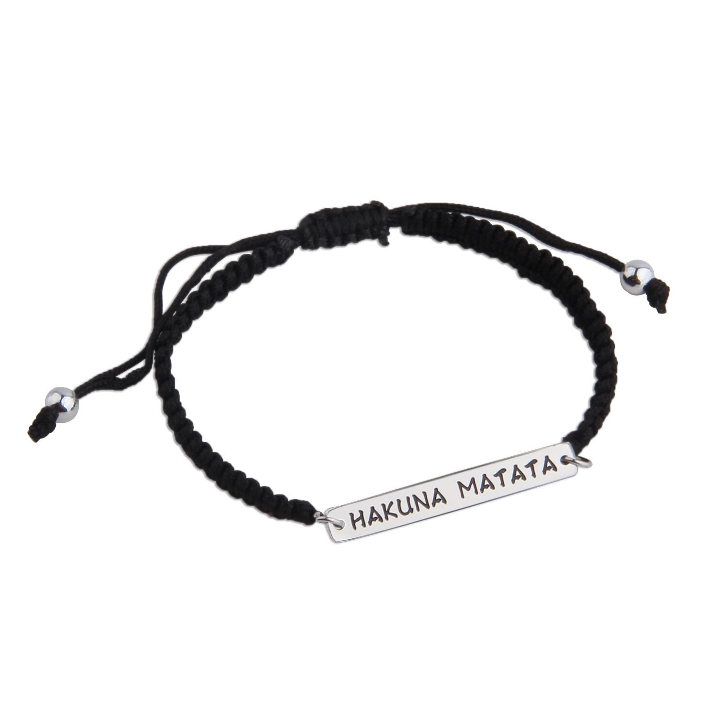 KUIYAI No Worries Macrame Bracelet Inspired Gift (Macrame bracelet)