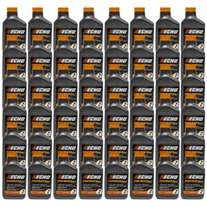 48pk echo oil 5.2 ounce bottles of 2-cycle oil - power blend 6450002g 6450002