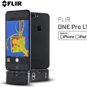 FLIR ONE Pro LT - High resolution Thermal Imaging Camera for iOS Smartphones (iPhone w/Lightning Port Only)