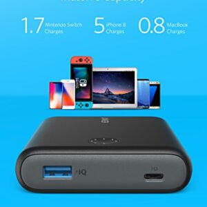 [Power Delivery] Anker PowerCore 13400 Nintendo Switch Edition, The Official 13400mAh Portable Charger for Nintendo Switch, for use with iPhone X/8, USB-C MacBooks, and More