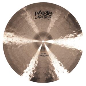 paiste 22" masters dark crash ride cymbal