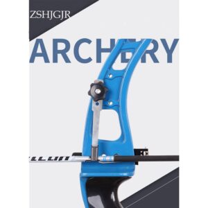 ZSHJG Recurve Bow Clicker Aluminum Click Adjustable Length for Shooting Arrow Clicker 1 Piece