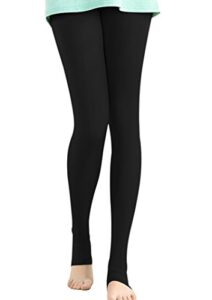 women's soft leggings golf sun protection pants leggings compression stockings, black, one size