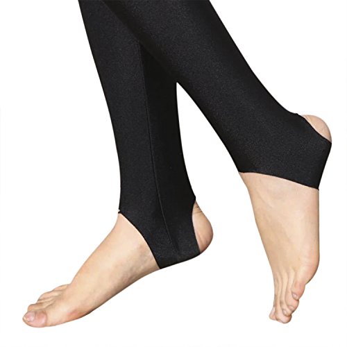 Women's Soft Leggings Golf Sun Protection Pants Leggings Compression Stockings, Black, One Size