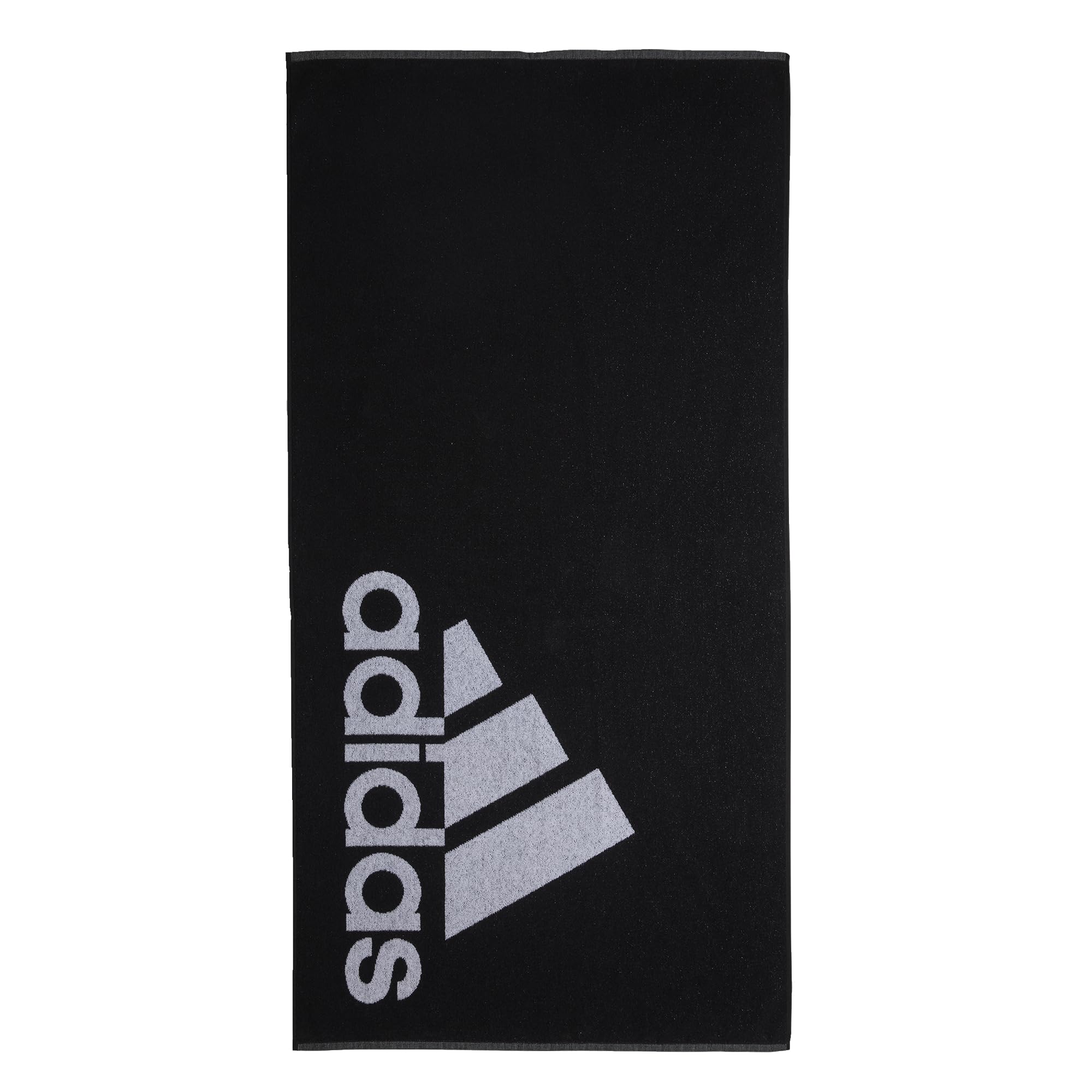 ADIDAS logo swim towel large 70 x 140 cm [black]