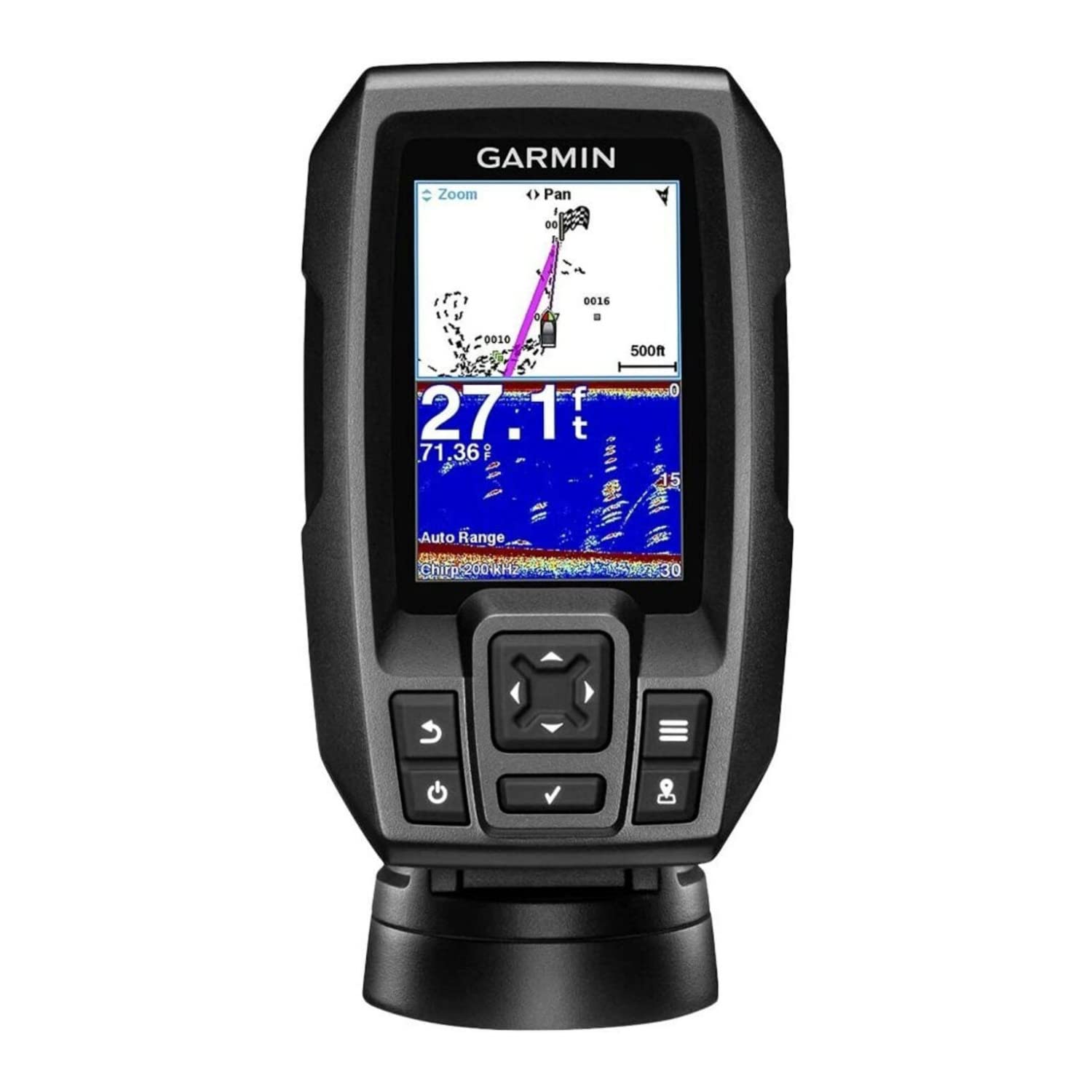 Garmin Striker 4 Built-in GPS Fish Finder (Renewed)