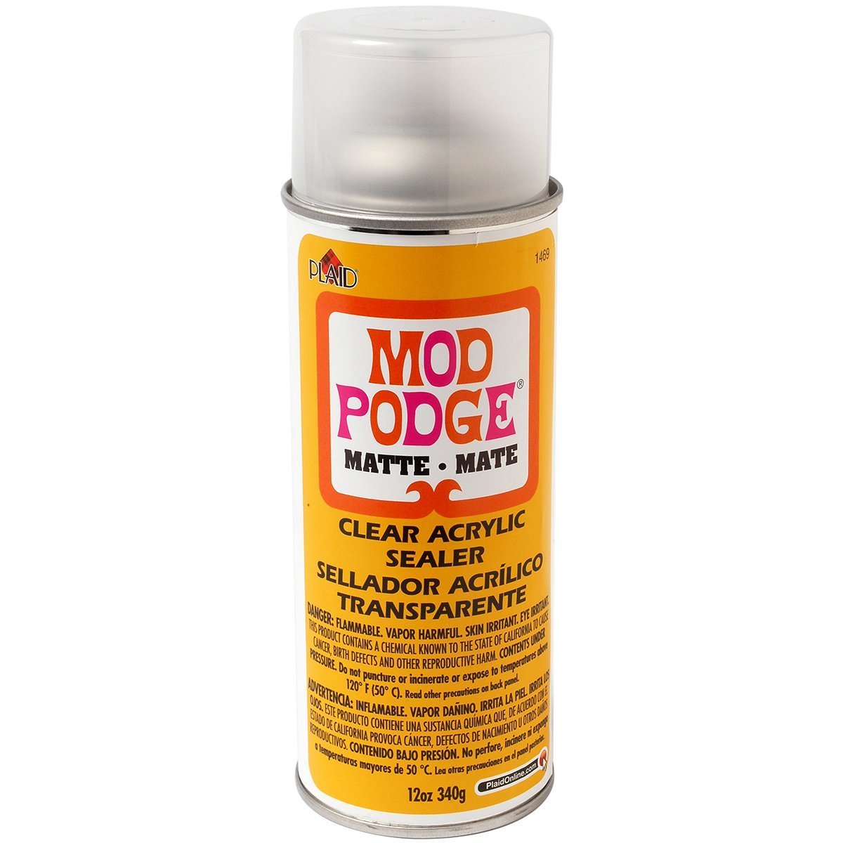 Mod Podge Clear Acrylic Sealer (12-Ounce), 1469 Matte 2 Pack