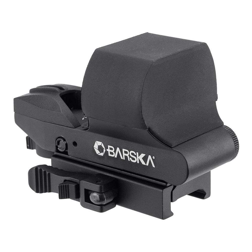 Barska AC13154 1x40 ION Red Dot Reflex Sight Multi Reticle with Mount, Black