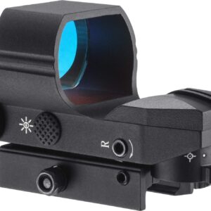 Barska AC13154 1x40 ION Red Dot Reflex Sight Multi Reticle with Mount, Black