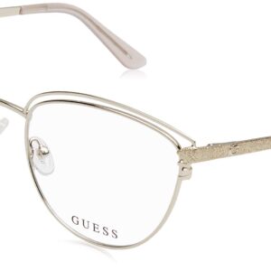 Guess GU2685 Eyeglass Frames - Gold Frame, Gold Lenses, 53 mm Lens Diameter GU268553032