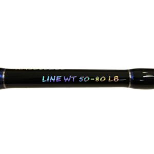 Xcaliber Marine PRO Tournament Series 6' 50-80 lb Saltwater TROLLING Rod Includes Bent and Straight Butt