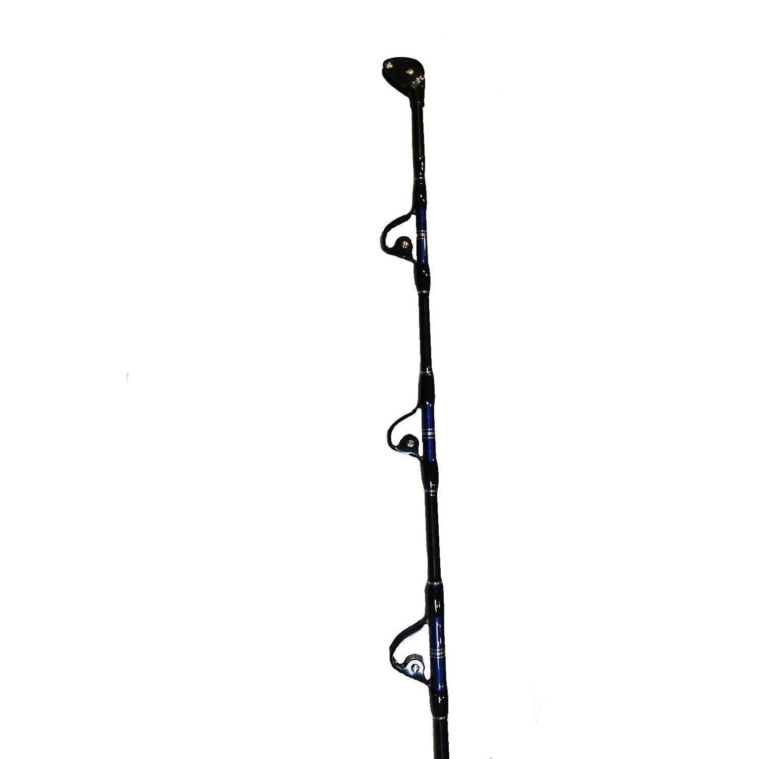 Xcaliber Marine PRO Tournament Series 6' 50-80 lb Saltwater TROLLING Rod Includes Bent and Straight Butt