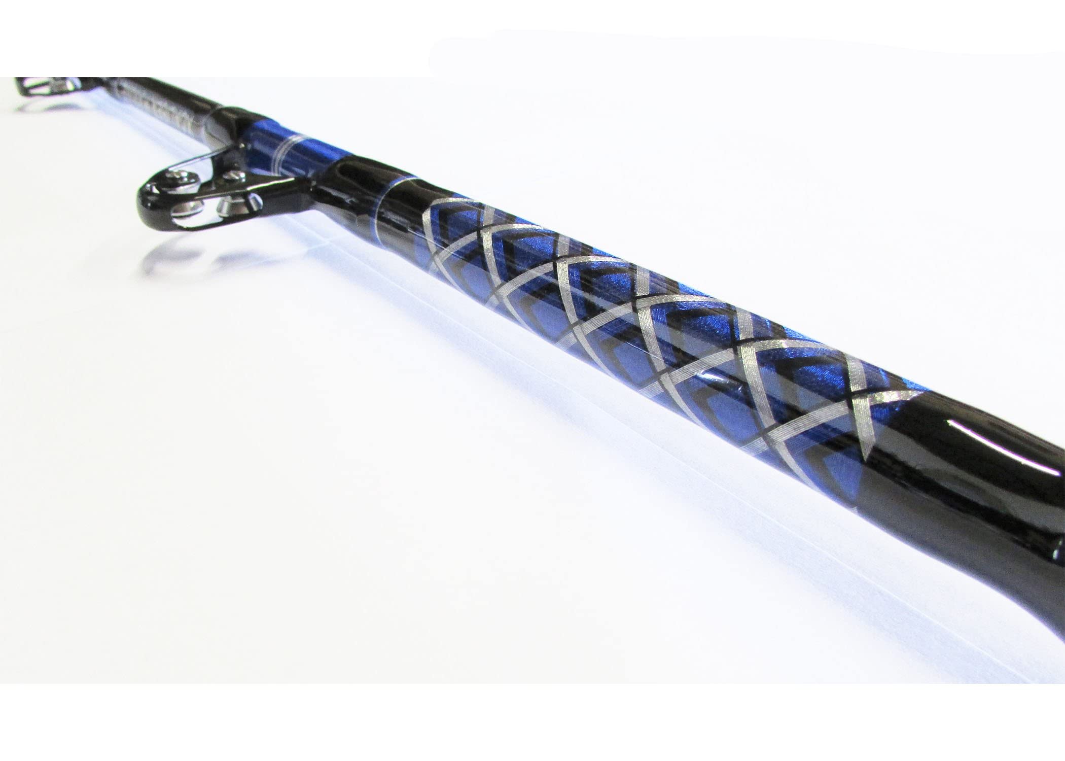 Xcaliber Marine PRO Tournament Series 6' 50-80 lb Saltwater TROLLING Rod Includes Bent and Straight Butt