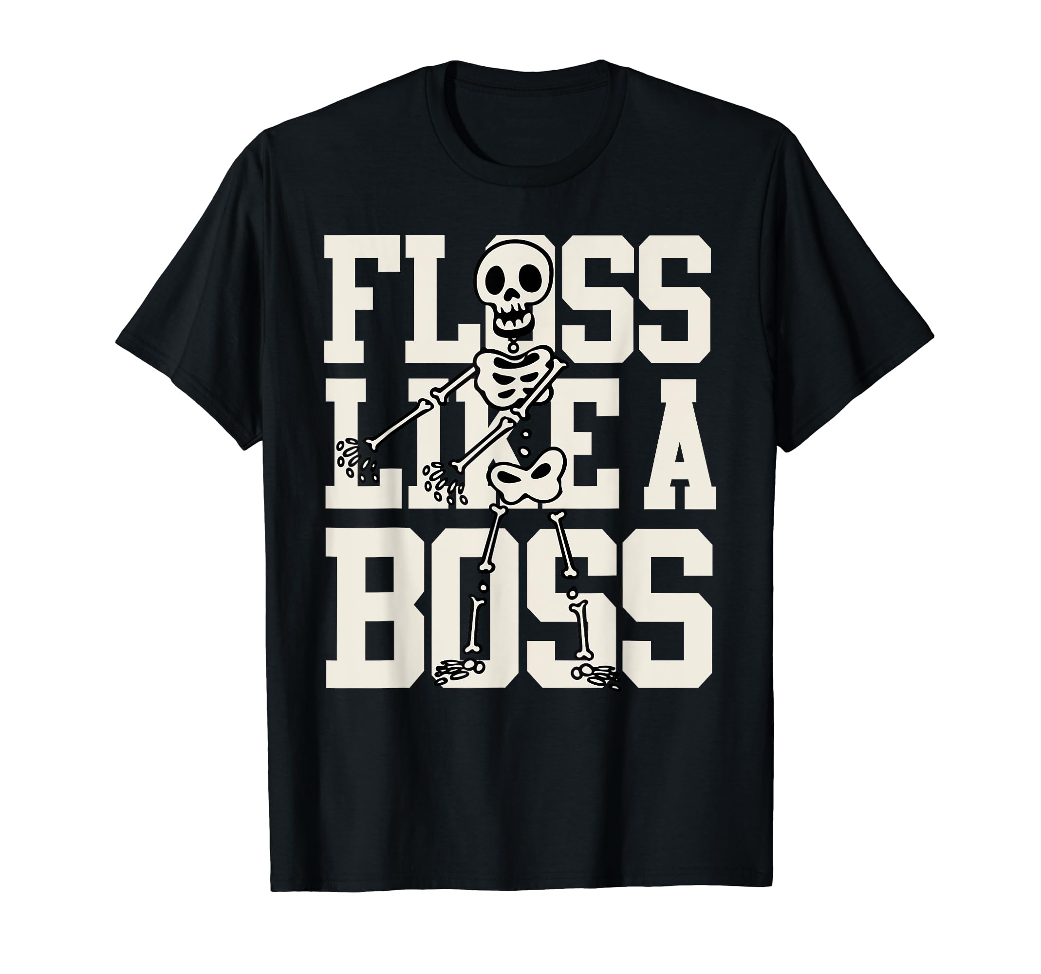 Floss Dance Skeleton Boy Shirt | Floss Like A Boss Halloween