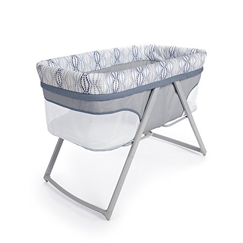 Ingenuity Foldaway Rocking Bassinet - Fletcher - Portable Folding Rocking Bassinet