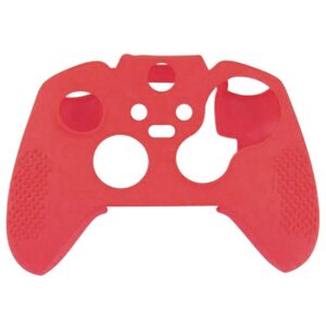 OSTENT Soft Protective Silicone Rubber Skin Case Cover for Xbox One Elite Controller (Red)