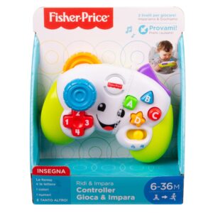 Fisher-Price FWG15 Controller Laugh and Learn, Teach Shapes and Colours, Toy for Children 6+ Months, 3