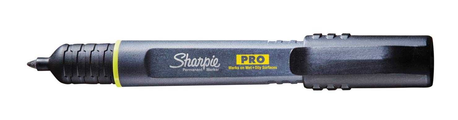 Sharpie Pro Permanent Marker, Fine Point, Black, 12 Count (2017818)