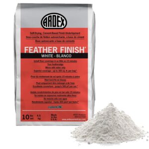 ardex feather finish - 10 lb. (white) cement