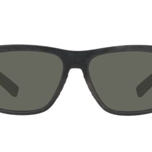 Costa Del Mar Man Sunglasses Net Gray With Gray Rubber Frame, Gray Lenses, 58MM