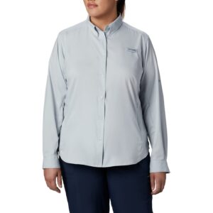 Columbia Women’s PFG Tamiami™ II Long Sleeve Shirt, Cirrus Grey, Large