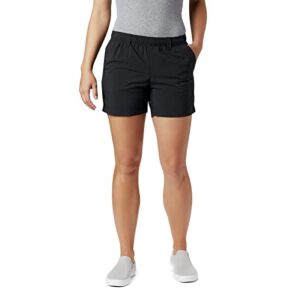 columbia women's backcast water short, black, 3xx5