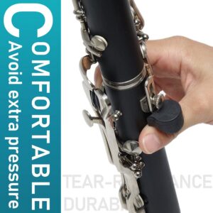 Libretto Clarinet All-Inclusive Care Kit: Mouthpiece Brush + Dust Brush + Microfiber Cleaning Cloth + Thumb Rest + Premium Cork Grease, Microfiber Pad Dryers x 3, Time to Clean Your Clarinet!