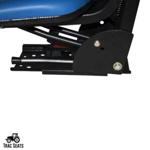 BLUE TRAC SEATS BRAND TRIBACK STYLE UNIVERSAL TRACTOR SUSPENSION SEAT WITH TILT FITS FORD/NEW HOLLAND 3000 3010 3300 3330 3400 3600 3610 (SAME DAY SHIPPING - Delivers in 1-4 Business days)