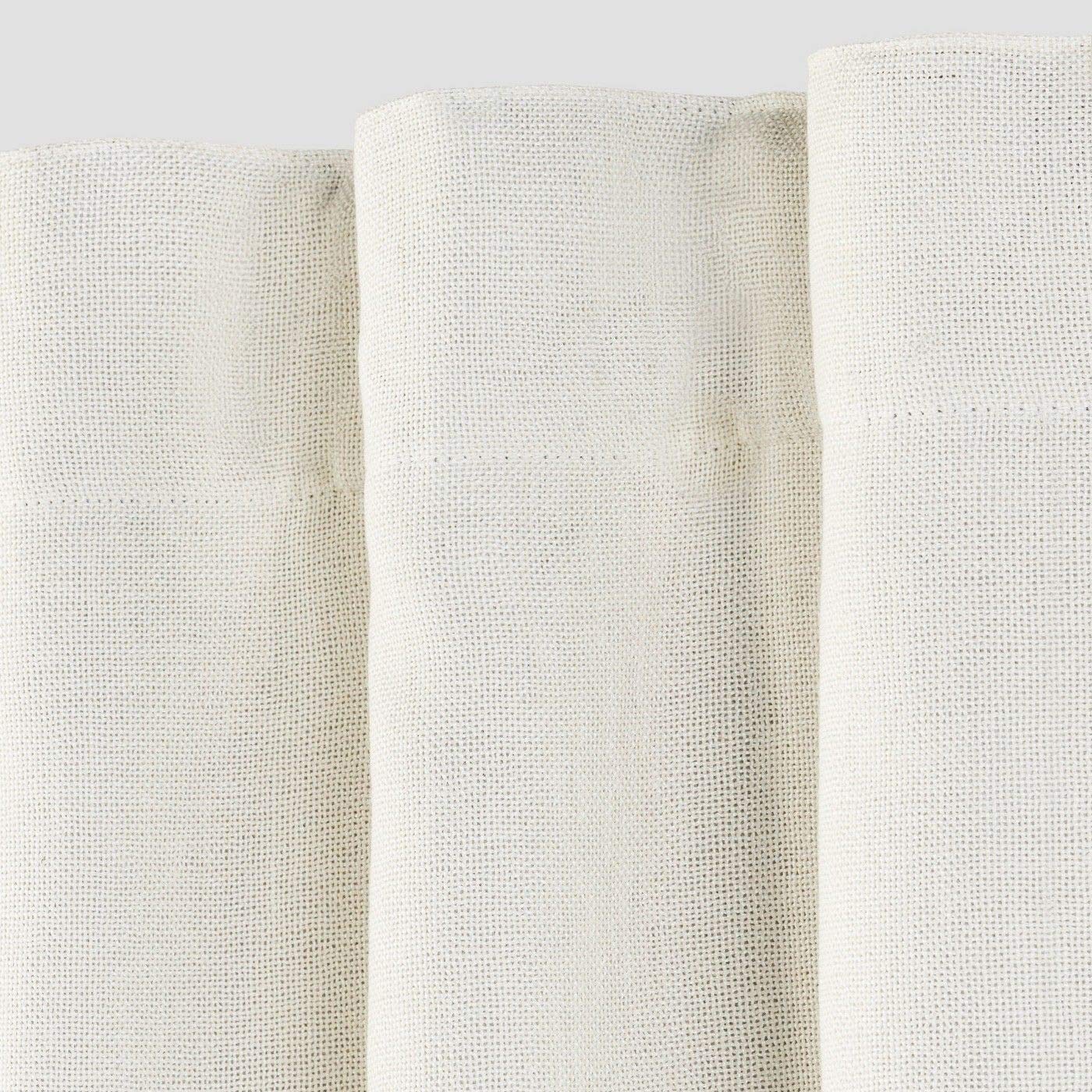 threshold Blackout Curtain Panels, Sour Cream - 84 x 50