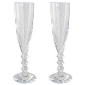 baccarat vega champagne flute 2811801 - set of 2