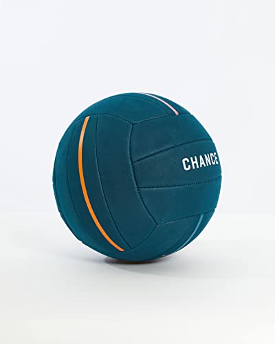 Chance Soft Volleyball - Waterproof Indoor/Outdoor Beach/Pool All-Ages Recreational Training Ball (Size 5) (Celine - Teal)