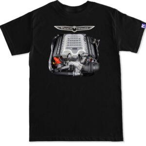 FTD Apparel Men's Trackhawk Engine T Shirt - Large Black