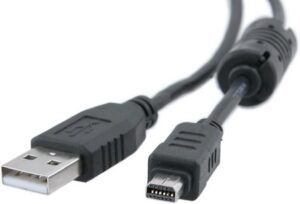 usb data/charge cable cord for olympus tough tg-310, tg-320, tg-610, tg-810, tg-820, tg-835, tg-850, tg-860,tg-870 camera