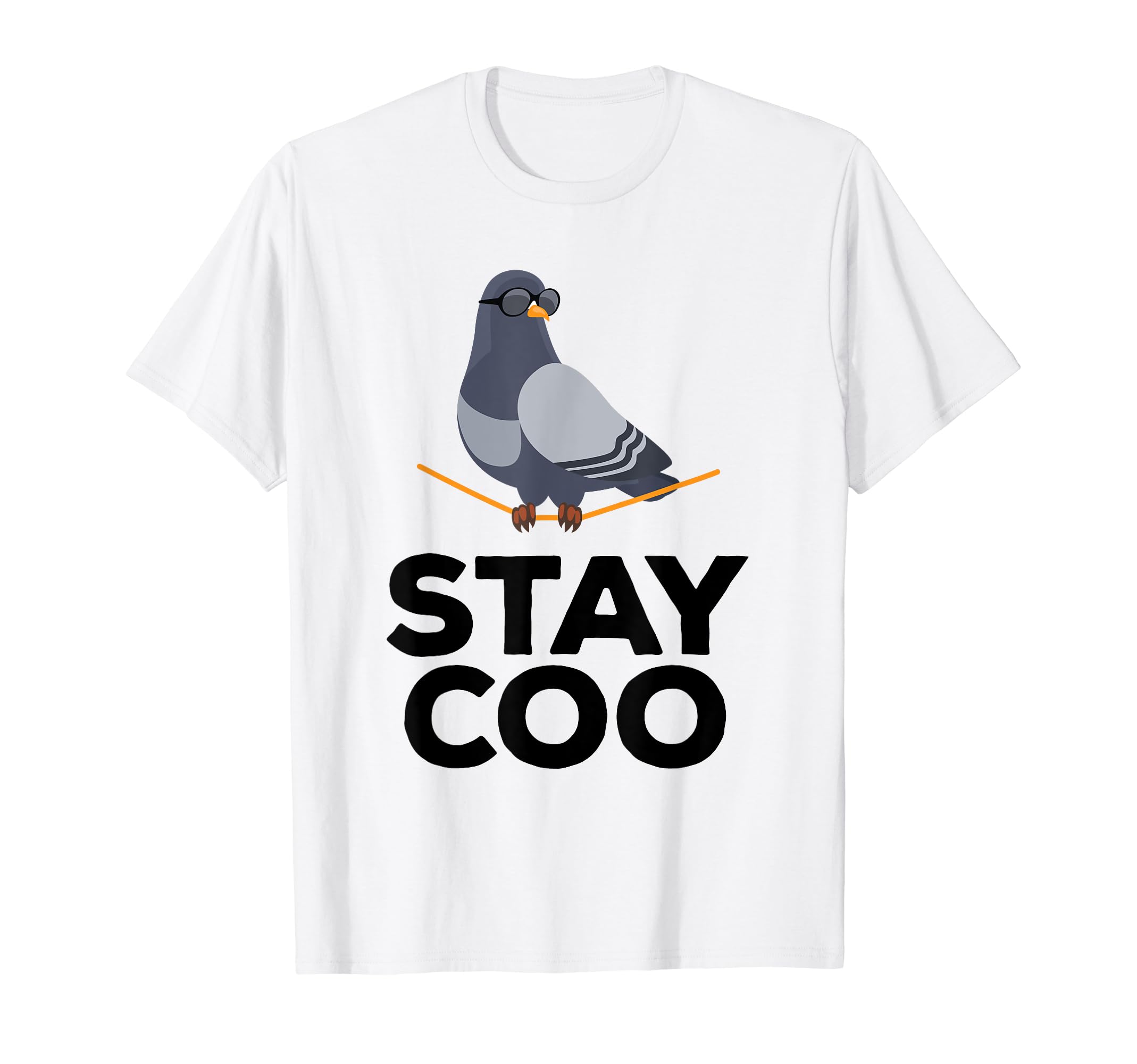 Stay Coo Bird T Shirt | Birding Funny Cool Pigeon Shirt