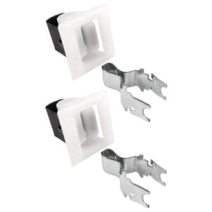 Repairwares Universal Appliance Door Latch Kit 279570 279570M 8001593 510177 WE1X1192 5366021400 4027EL2001A (2 Pack)