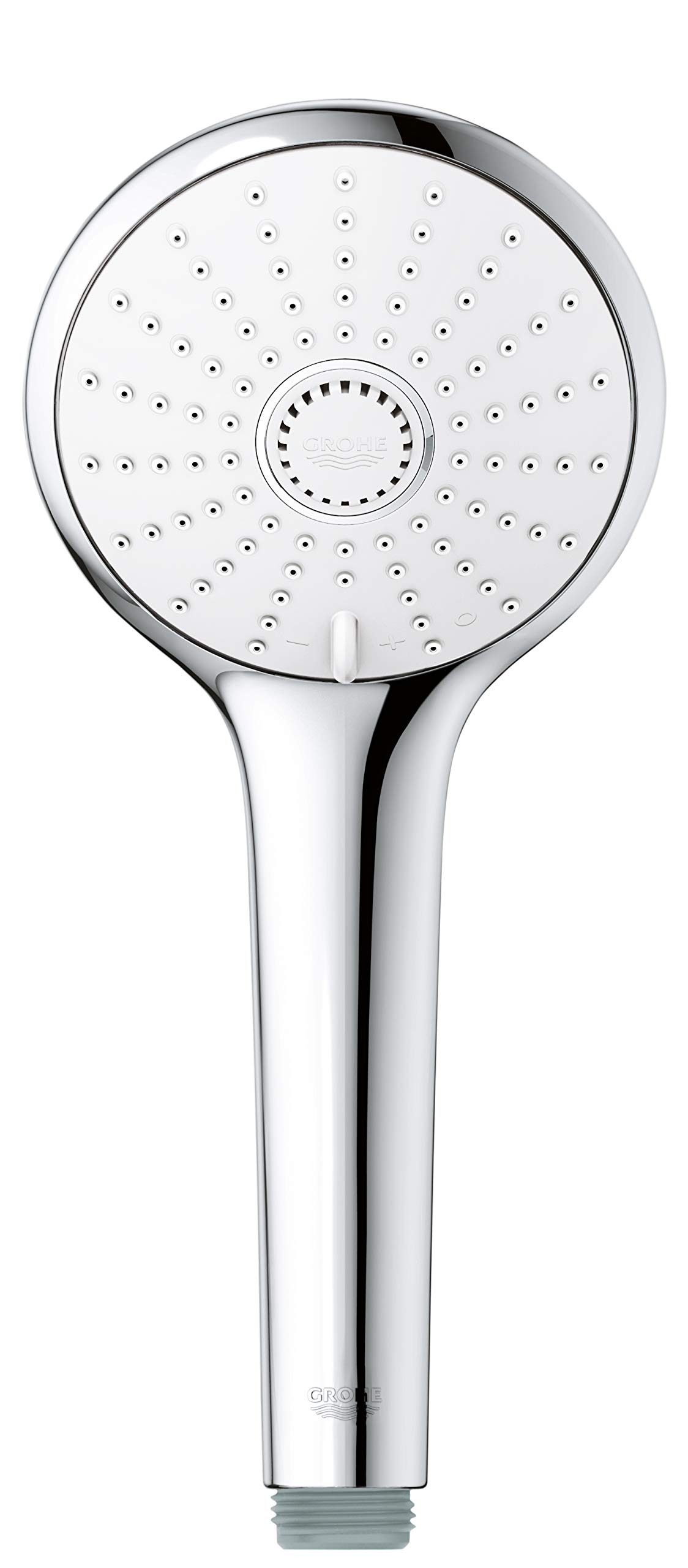 GROHE 26513000 Euphoria 110 Massage Handshower with 3 Spray Functions, Starlight Chrome