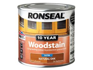 ronseal - 10 year woodstain natural oak 250ml