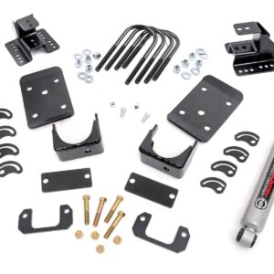 Rough Country 2" Front 4" Rear Lowering Kit for 07-15 Chevy/GMC 1500 2WD - 72330