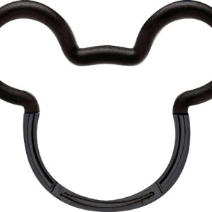 Petunia Pickle Bottom Mickey Mouse Stroller Hook | Black | for All Strollers or Shopping carts | for Carrying Diaper Bags, Book Bags, and Purses | Disney Fun