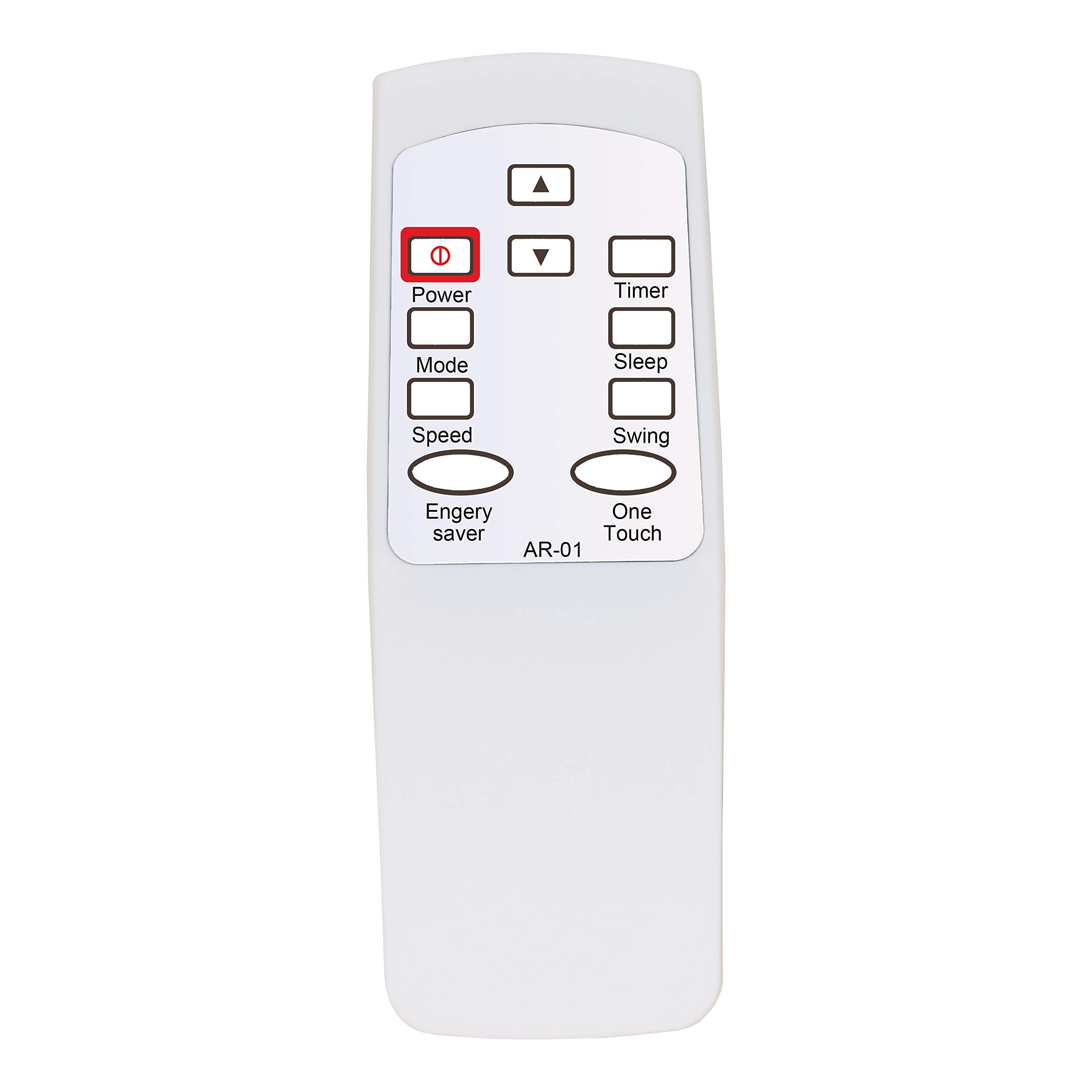 YING RAY HA-AR-01 Replacement for Ocean Breeze Air Conditioner Remote Control RG15A(B) RG15A(B)/E RG15A1(B)/E RG15A2(B)/E RG15A3(B)/E (This is not a Universal Ocean Breeze AC Remote Control)